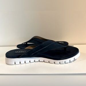 Vaneli Reny Flip Flops in Navy/white. Women’s size 11.